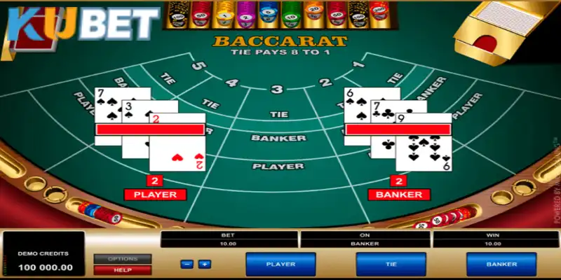 Bài Baccarat VIP mang đến nhiều trải nghiệm tuyệt vời tại Kubet 