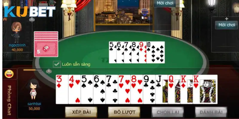 Luật chơi bài tiến lên cơ bản cần ghi nhớ tại Kubet